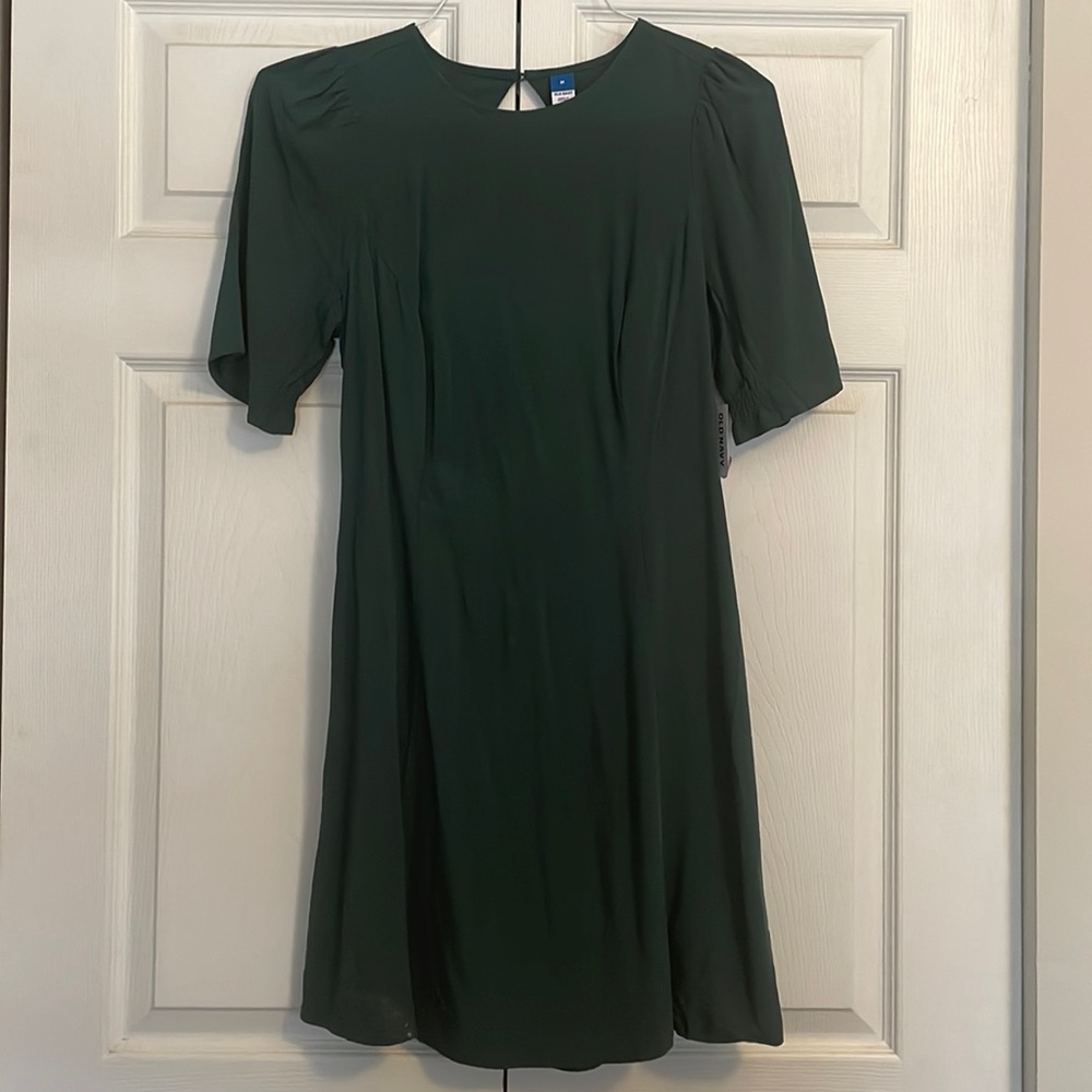 BNWT Old Navy green mini dress